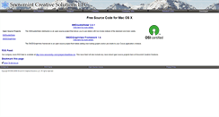 Desktop Screenshot of developer.snowmintcs.com