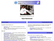 Tablet Screenshot of kyle.snowmintcs.com